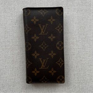LOUIS VUITTON Vintage Monogram Canvas Fold Wallet